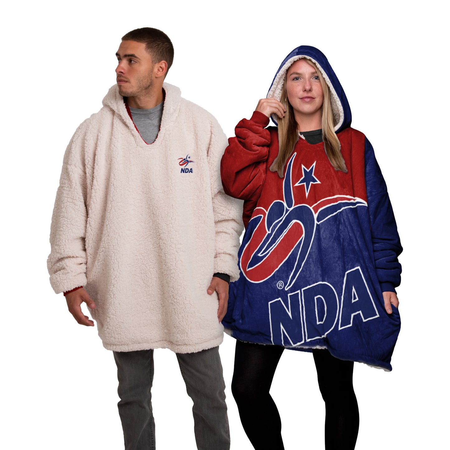 NDA Reversible Blanket Hoodie