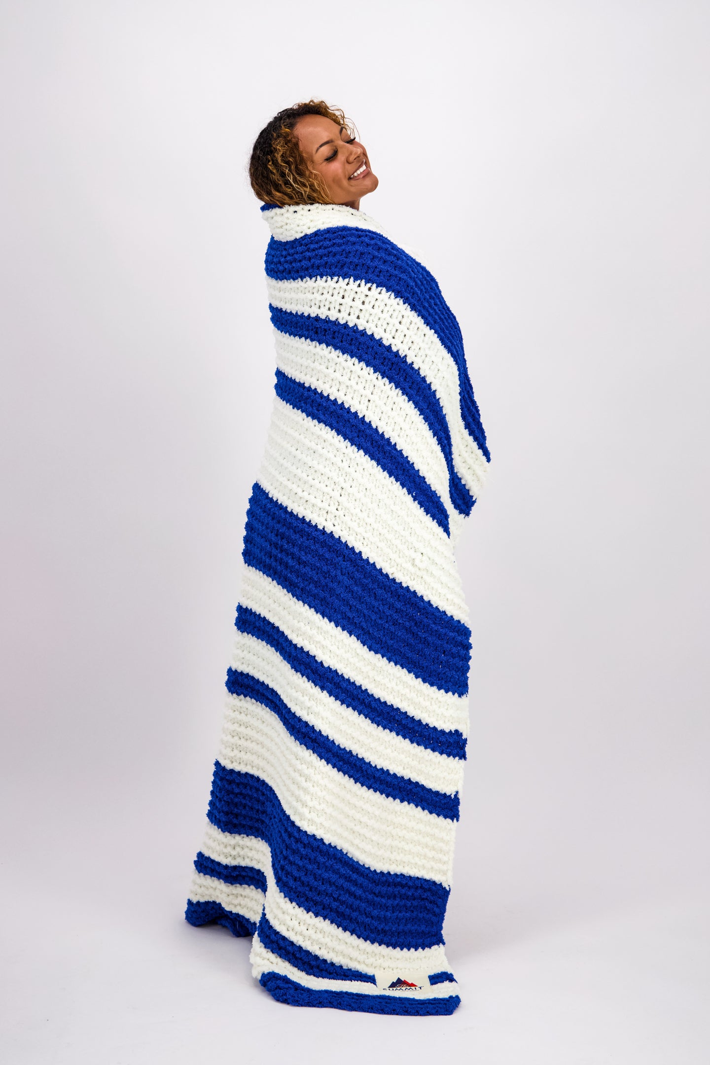 Summit Royal Stripe Blanket - Varsity Shop