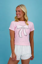 Cheer Bow Easy Tee