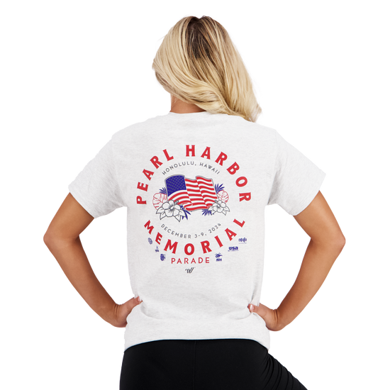 2024 Pearl Harbor Memorial Parade Flag Tee