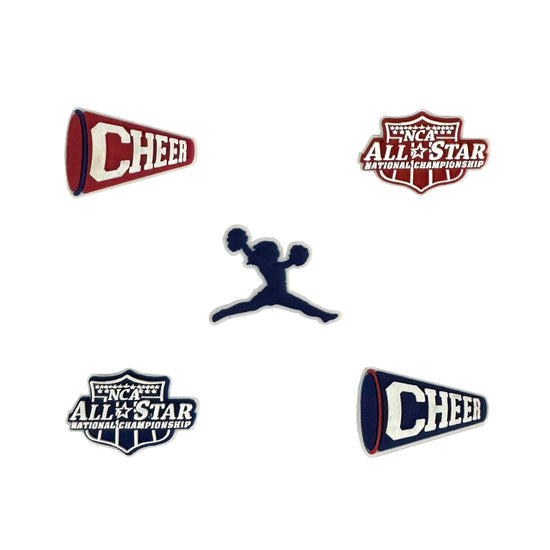 NCA All Star Clog Charms - 5 Pack