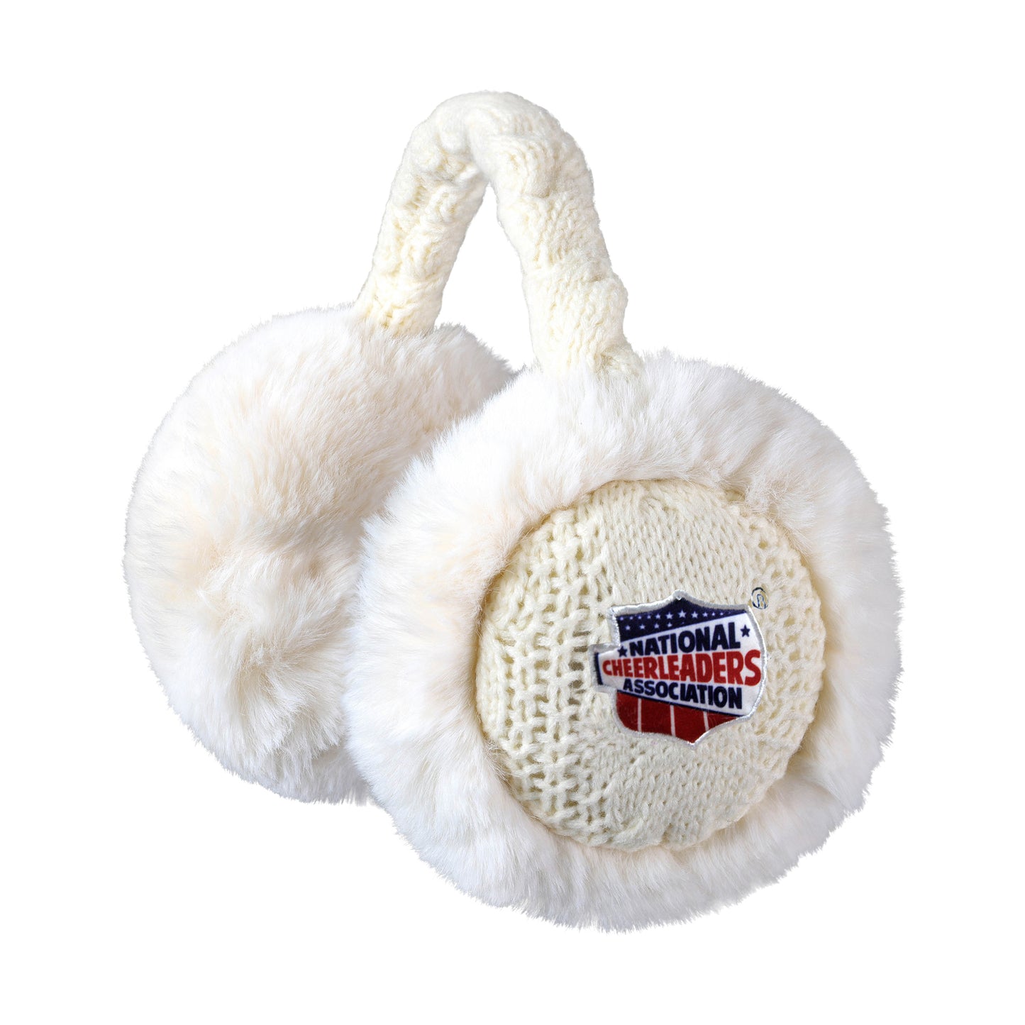 NCA White Sherpa Earmuffs