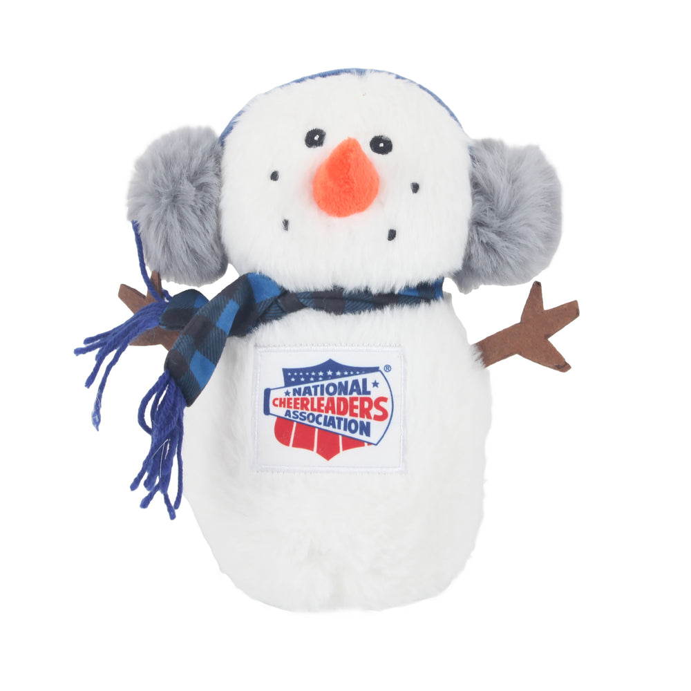 NCA Exclusive Varsity Spirit 10" Team Logo Plush Snowman