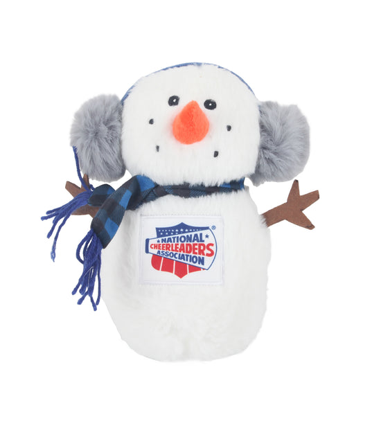 NCA Exclusive Varsity Spirit 10" Team Logo Plush Snowman