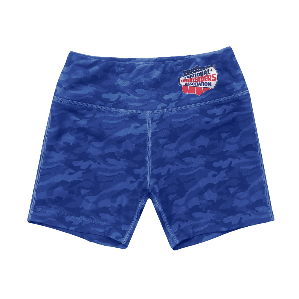 NCA Blue Camo Biker Short