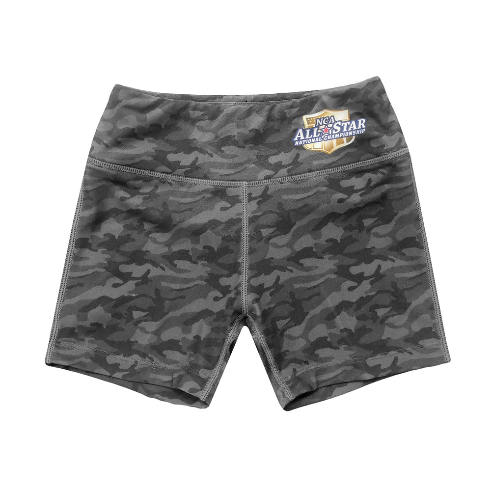 NCA All Star Black Camo Biker Short