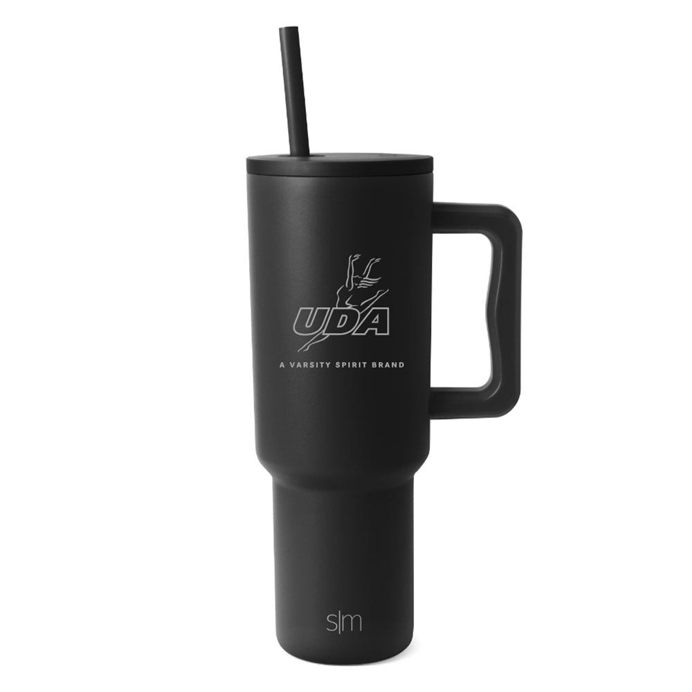 UDA Logo Black 40Oz Trek Tumbler