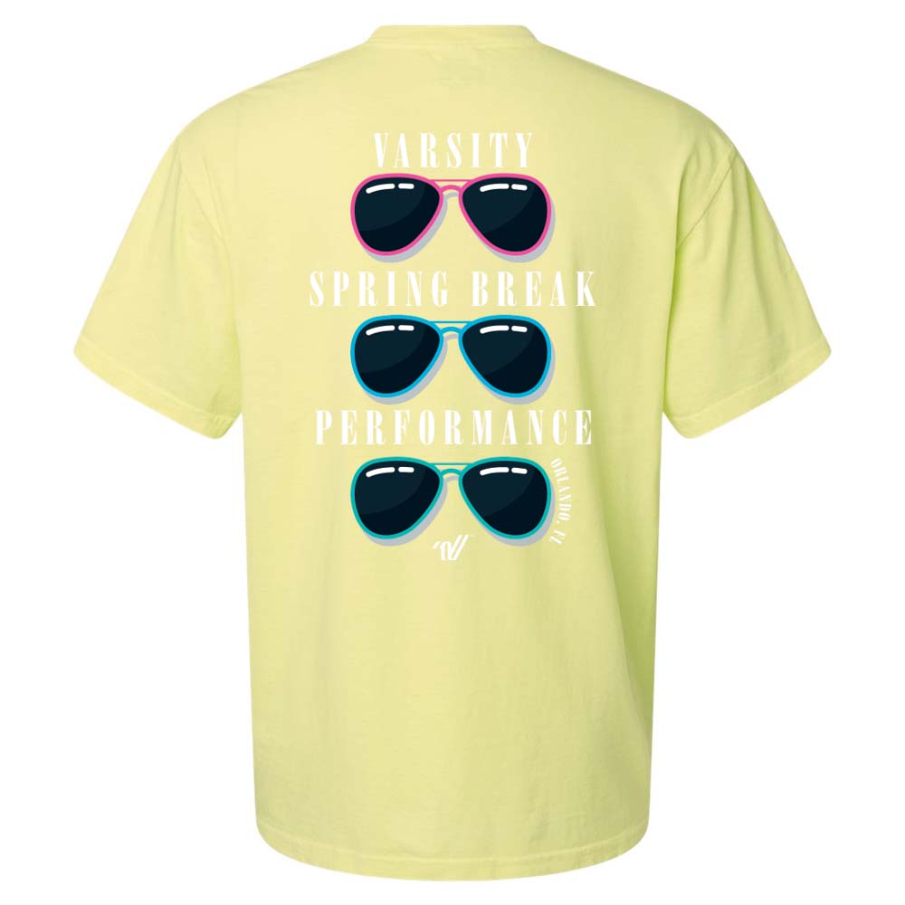Load image into Gallery viewer, Spring Break Yellow Shades Tee
