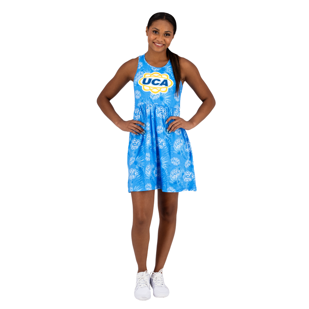 UCA Blue Floral Sundress