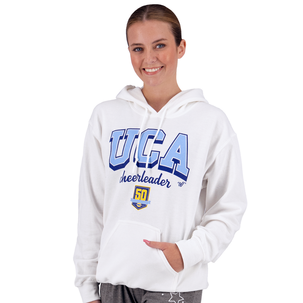 UCA Anniversary White Hoodie