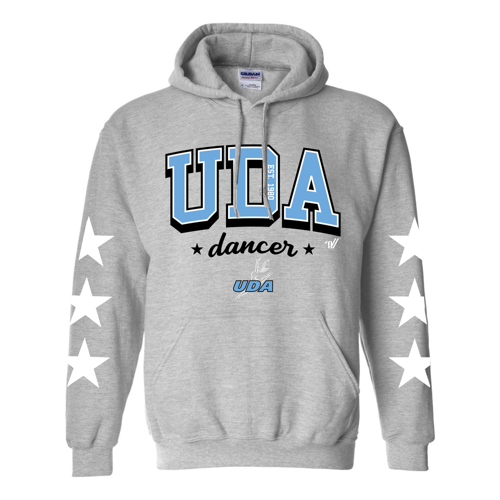 UDA Est. 1980 Star Grey Hoodie