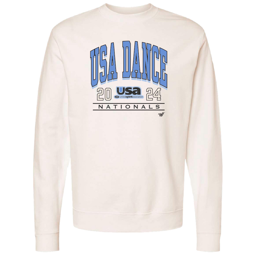 2025 USA Dance Nationals Event Sweatshirt Varsity Shop