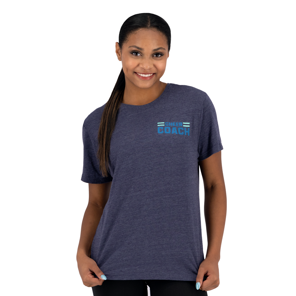 
                      
                        Navy Cheer Coach T-Shirt
                      
                    