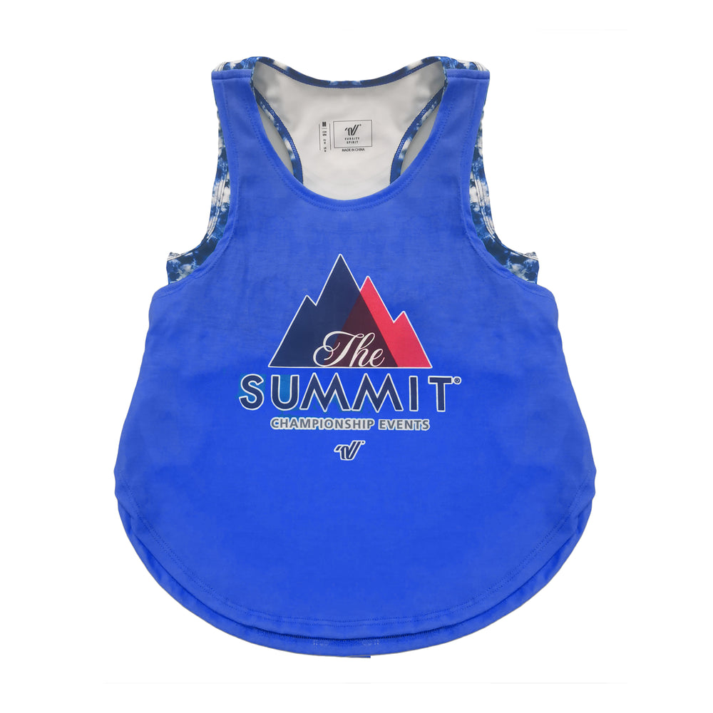 The Summit Exclusive Varsity Spirit Tie Dye Sports Bra With Top