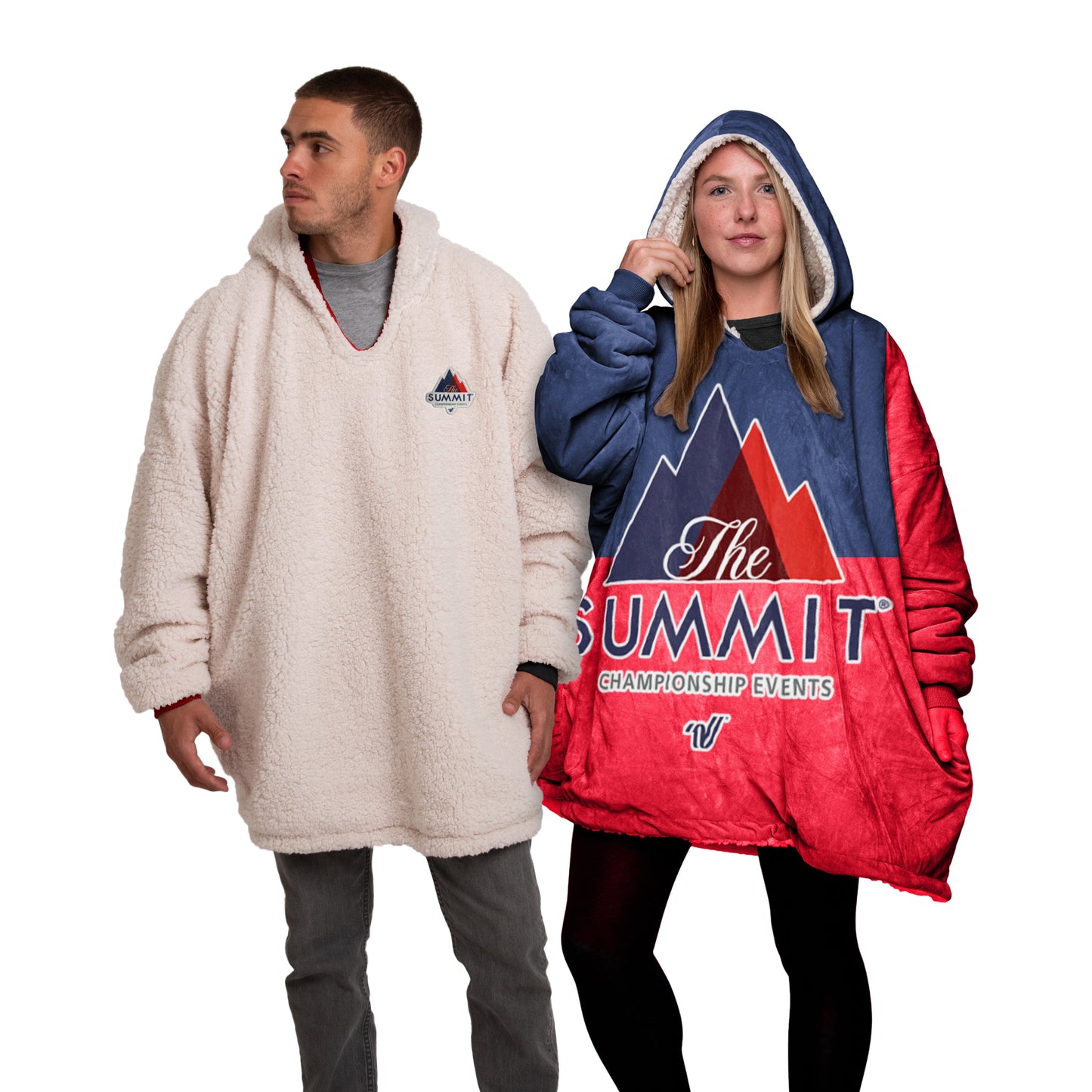 The Summit Reversible Blanket Hoodie