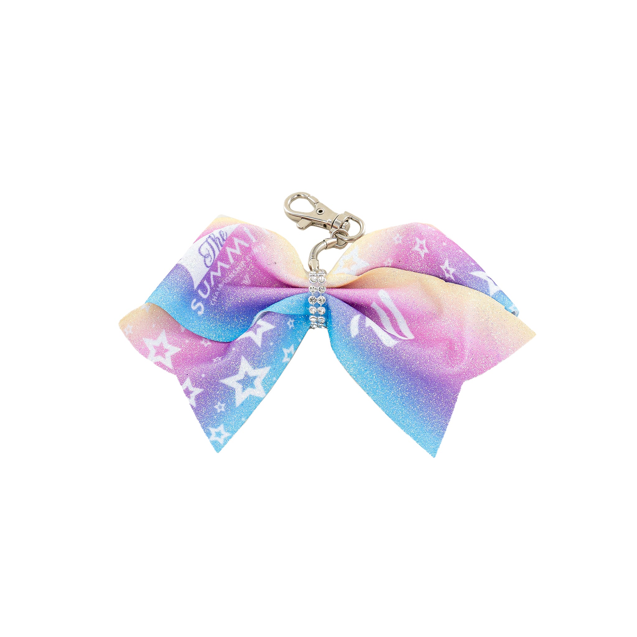 Summit Rainbow Bow Keychain - Varsity Shop