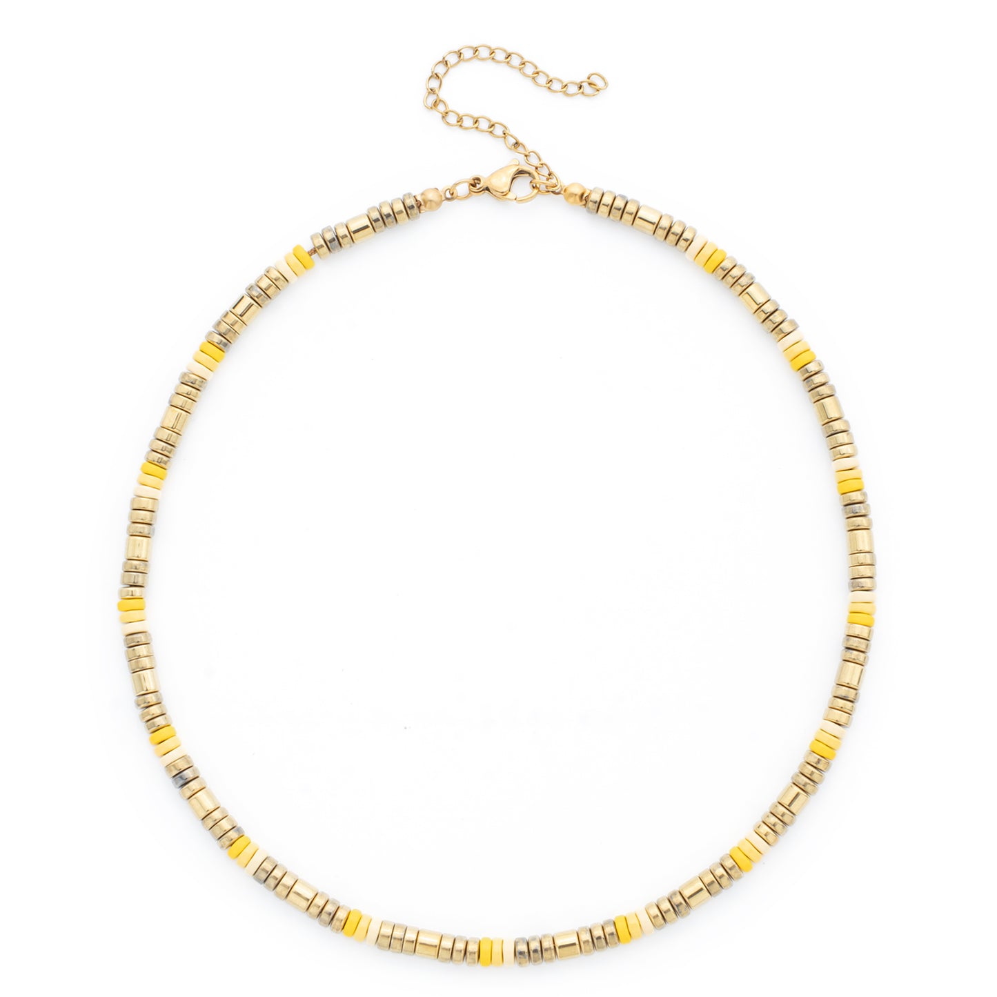 Freya Yellow and Gold Necklace