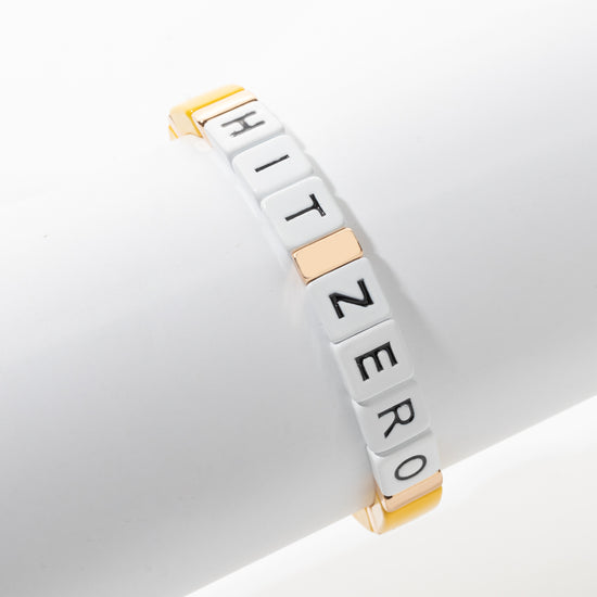 Hit Zero Yellow Single Bracelet - Gold