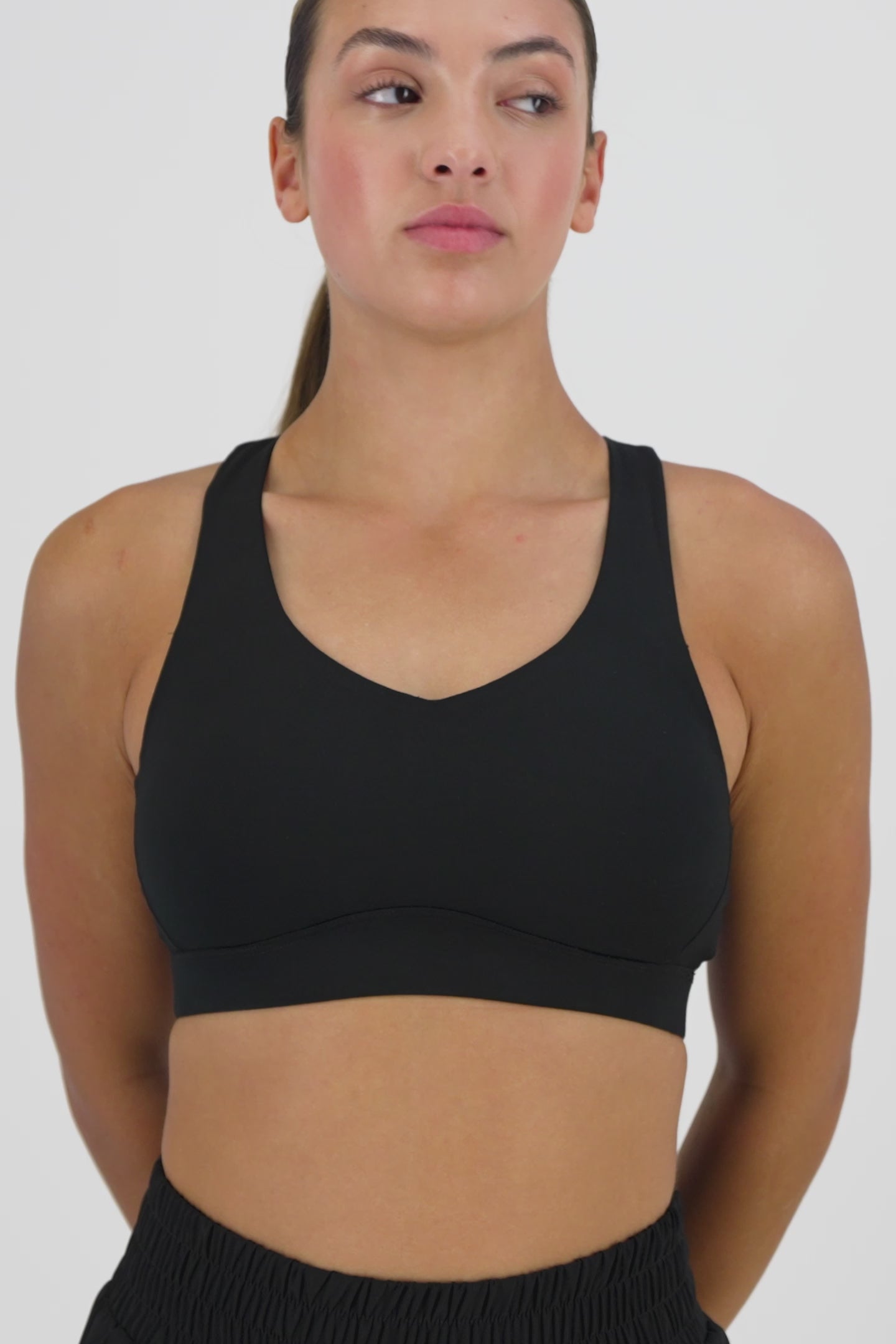 V-Neck Sports Bra