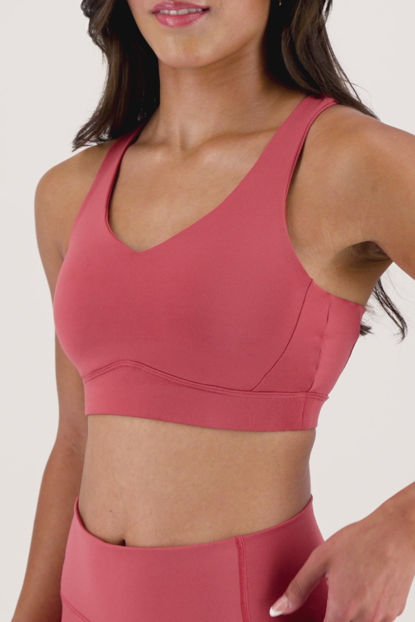 V-Neck Sports Bra