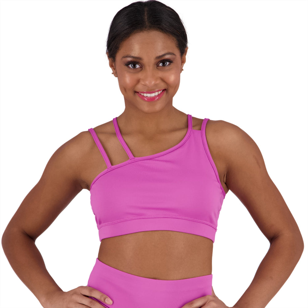 
                      
                        Varsity One Shoulder Bra
                      
                    