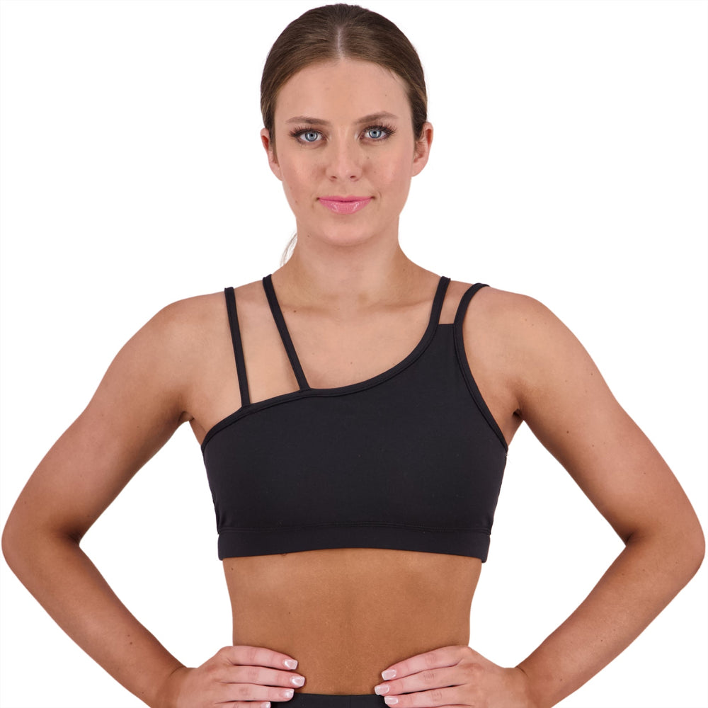 
                      
                        Varsity One Shoulder Bra
                      
                    