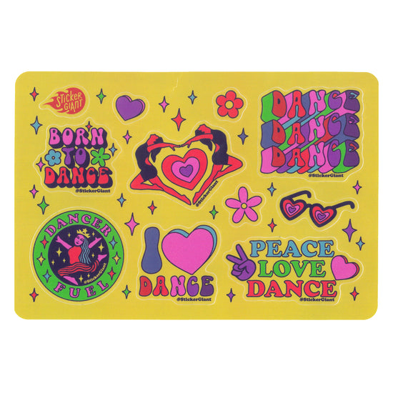 Dance Sticker Sheet