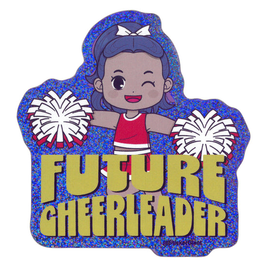 Future Cheerleader Sticker