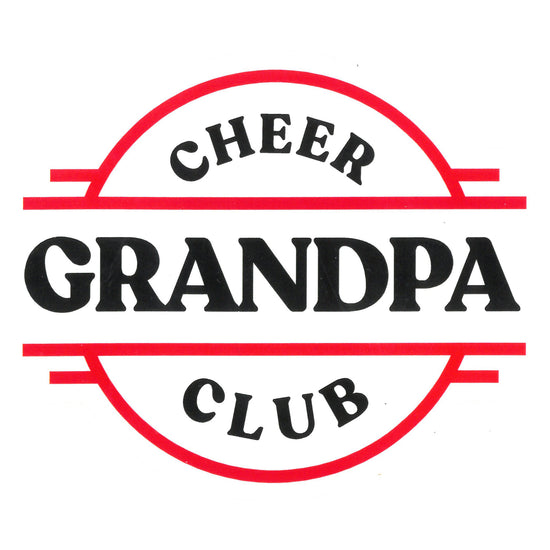 Cheer Grandpa Sticker