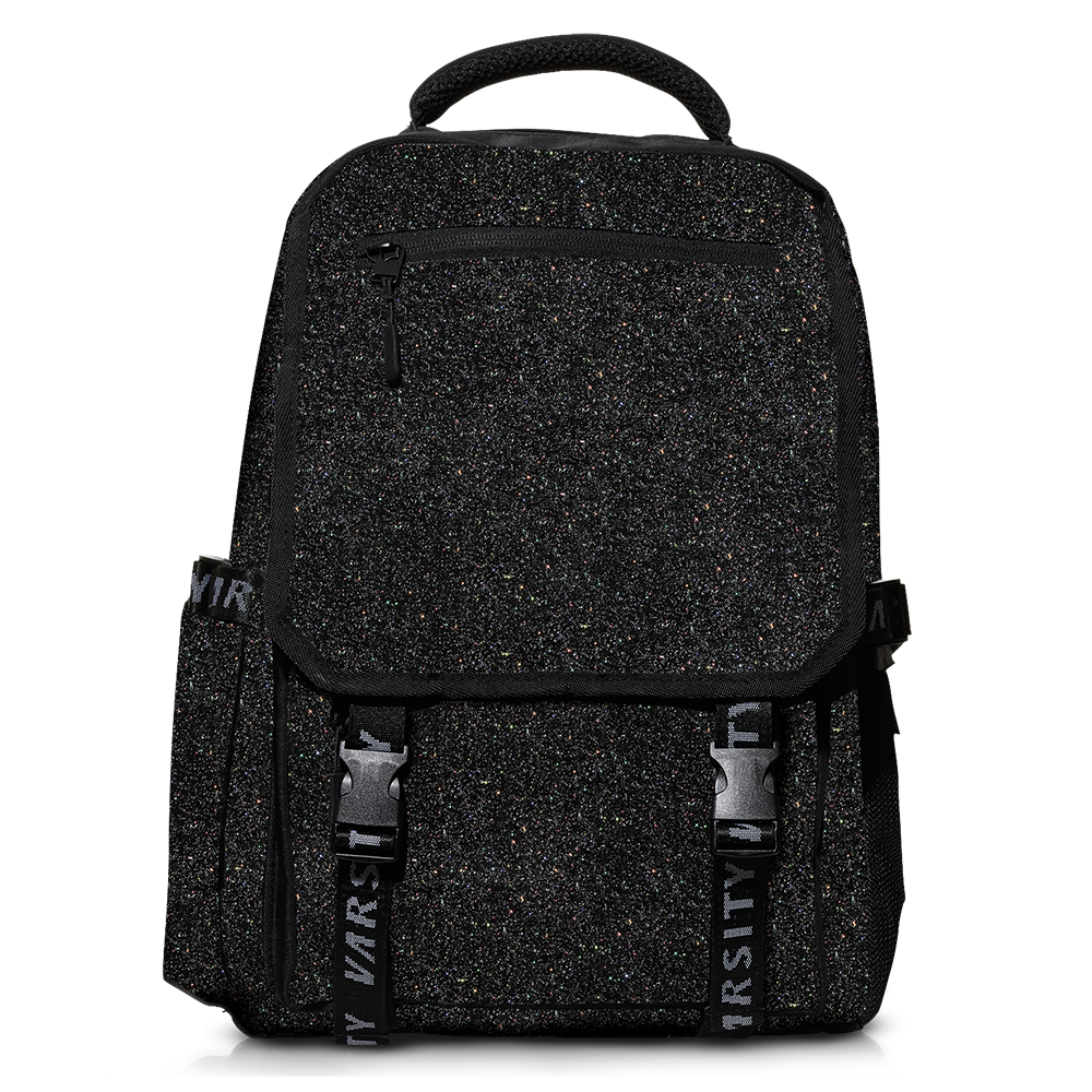 Varsity glitter backpack hotsell