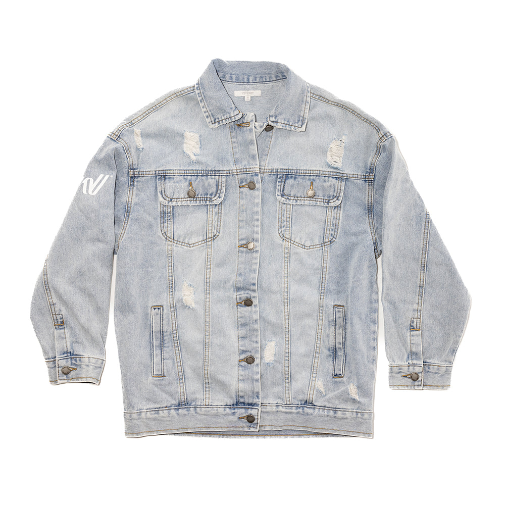 Cheer Mom Denim Jacket