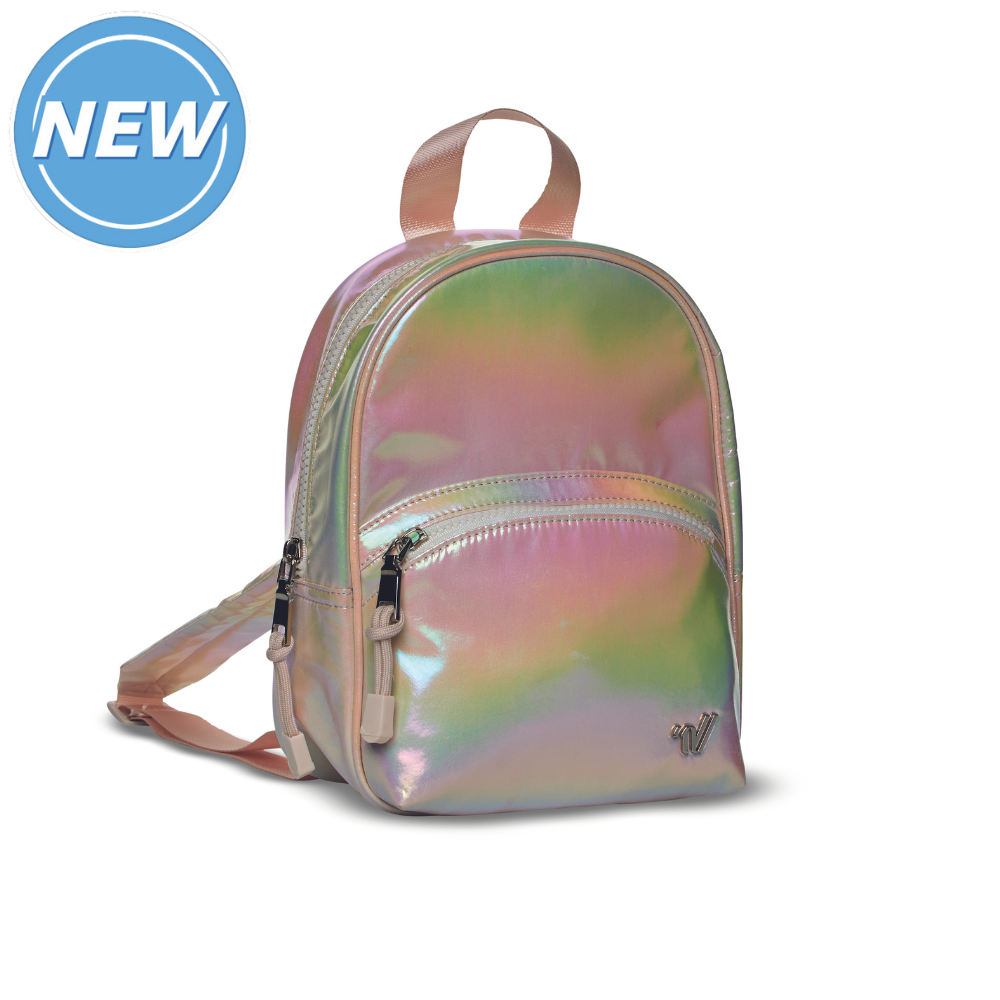 Holographic mini best sale backpacks