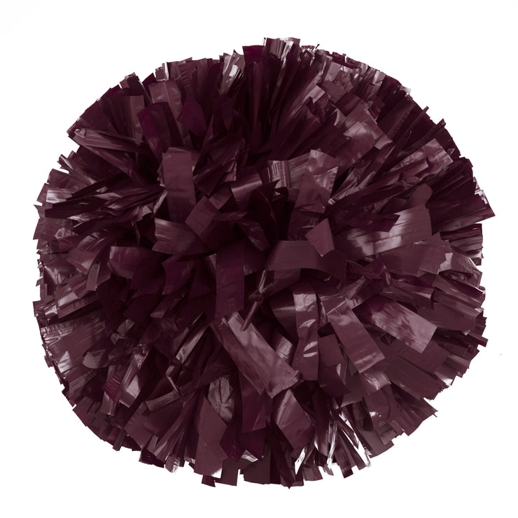 6" Solid Vinyl Pom