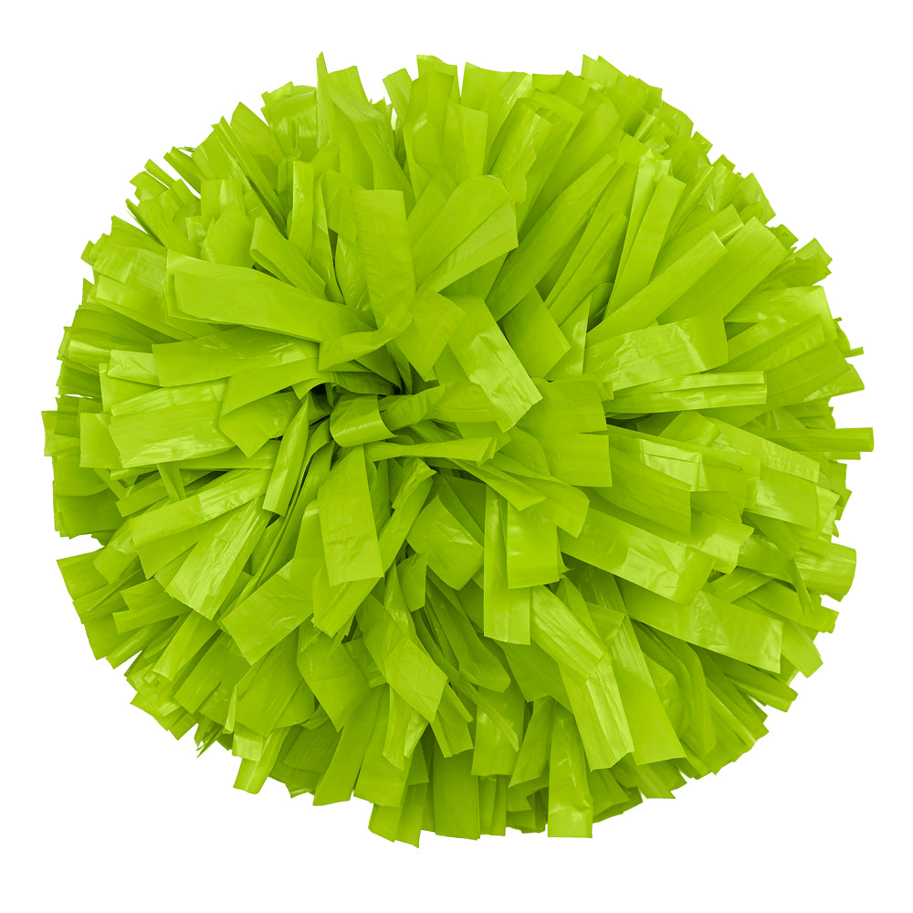 Hot Green Solid Vinyl Pom