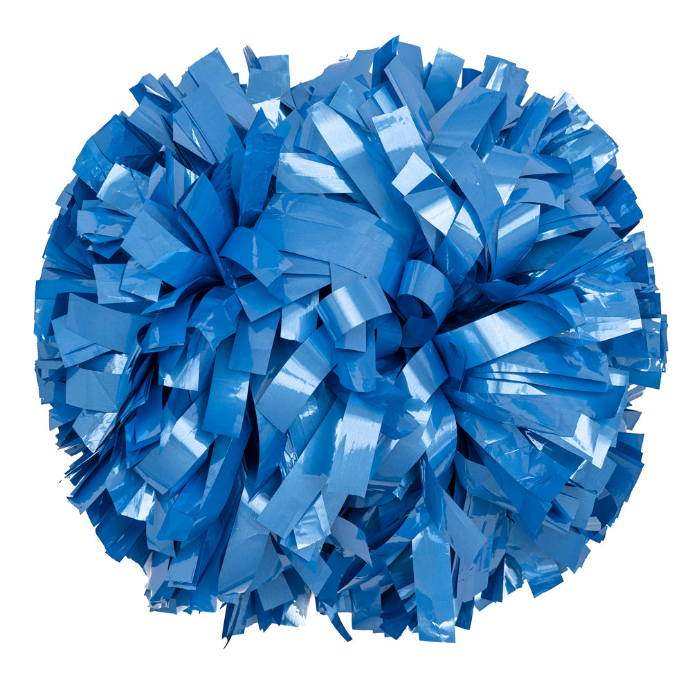 Columbia Blue Metallic Pom