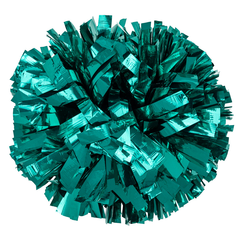 Miami Dolphin Green Metallic Pom