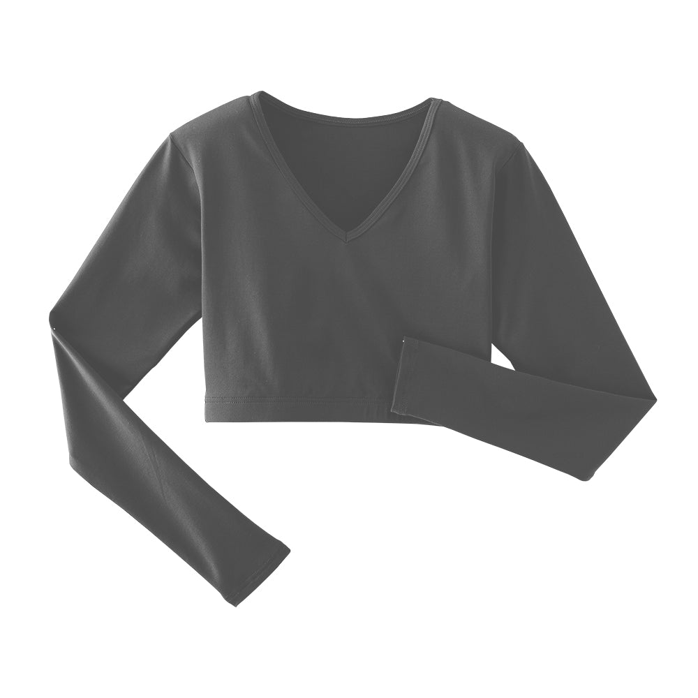 Load image into Gallery viewer, Spirit Stretch V-Neck Midriff
