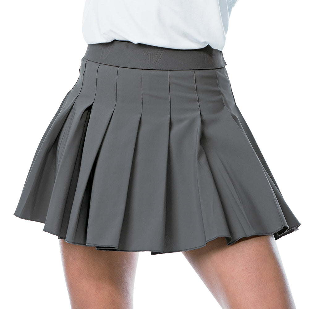 New Big Brand Gradual Color Pleated Skirt Acetic Acid Half Skirt