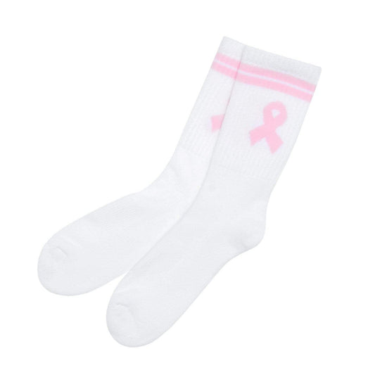 Breast Cancer Awareness Month Crew Socks - Adult
