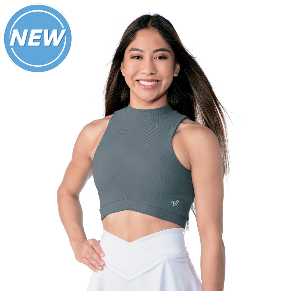 Luxe Line Crossover Crop Top