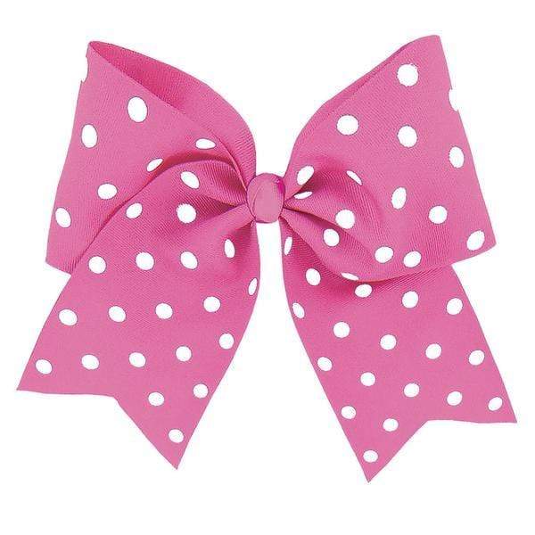 Pink Polka Dots — bows & sequins