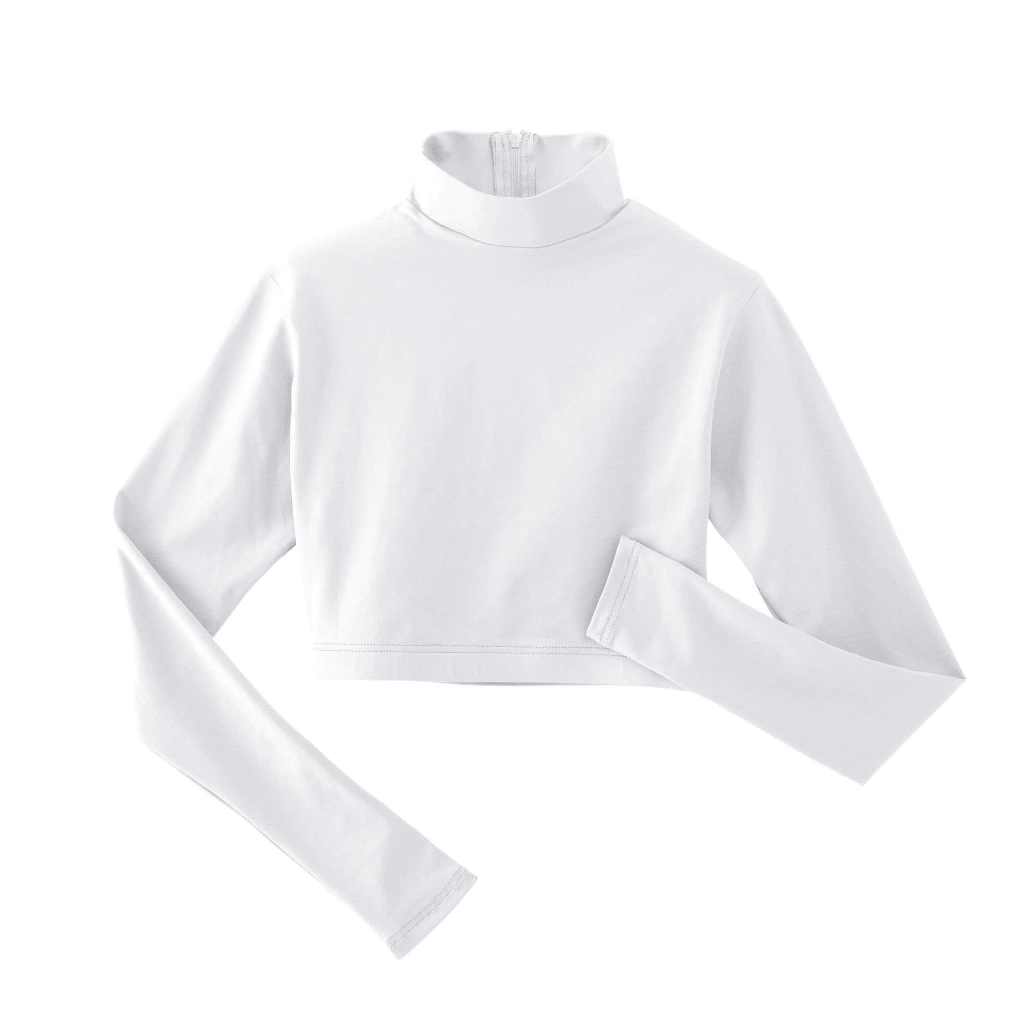 Backtee First Skin Turtle Neck Mock Underwear in white buy online - Golf  House